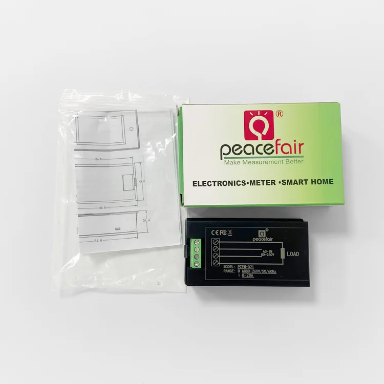 

PLC Pzem-021 AC energy meter, digital display voltage, current and power meter