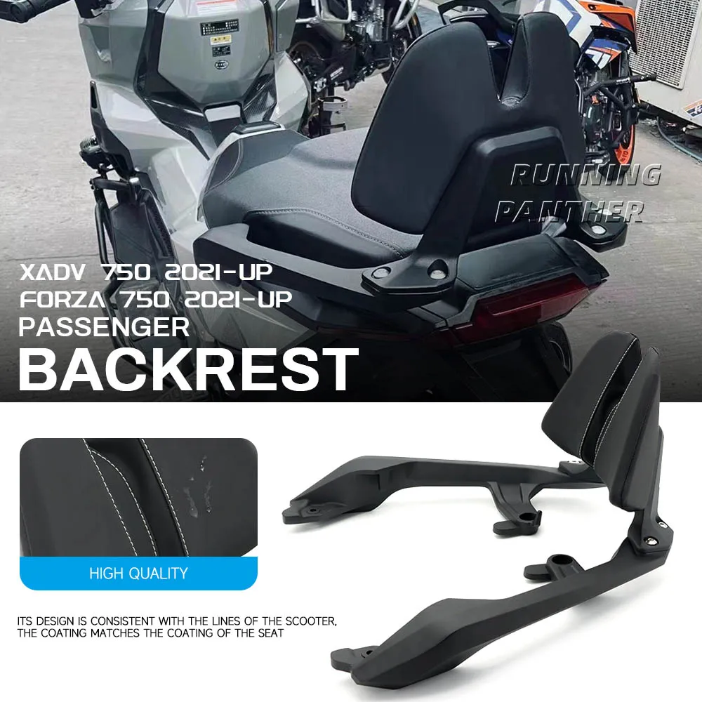 For Honda X-ADV  750 2021 2022 NEW Motorcycle Passenger Seat Rear Backrest Cushion Back Rest Pad