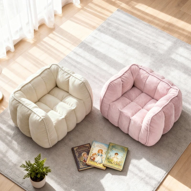 Pumpkin sofa, reading corner, small sofa, home tatami, lazy seat, living room leisure