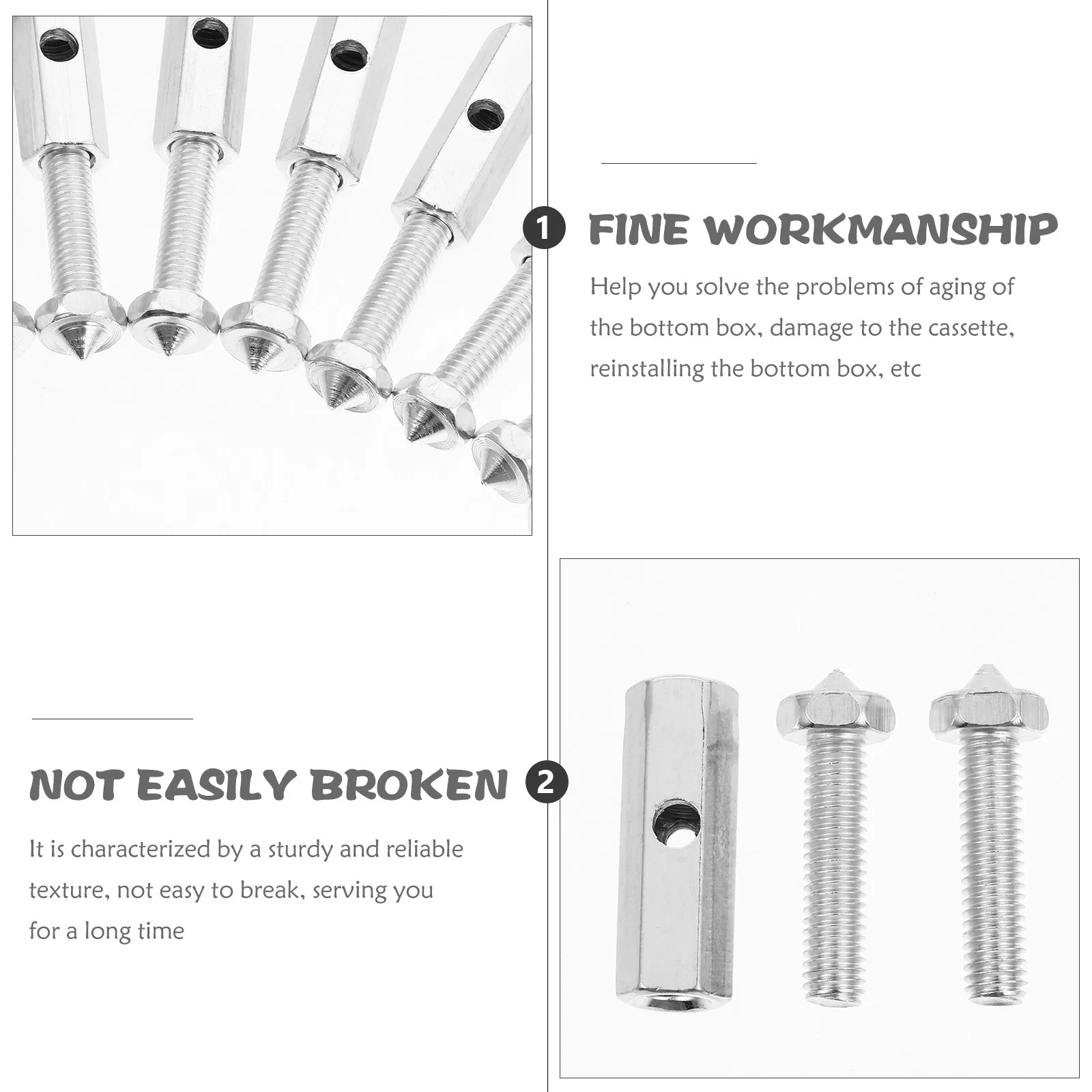 1Set Universal Cassette Repairer Screw Electrical Box Support Rod for Wall Mount Junction Box Repair Tool Electrician Wrench