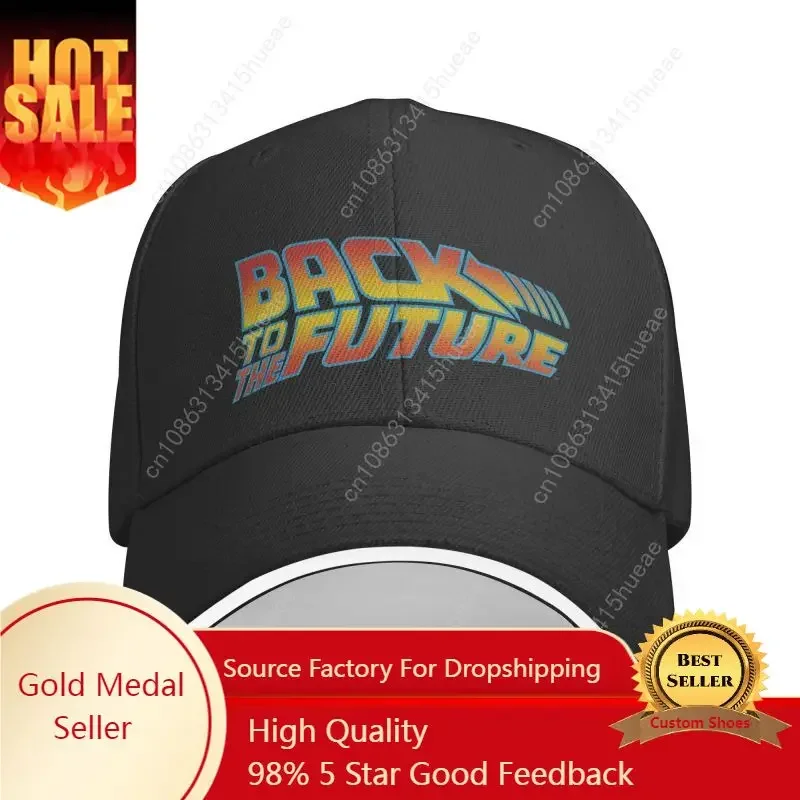 

Fashion Retro Back To The Future Baseball Cap Men Women Custom Adjustable Unisex Marty Mcfly Hill Valley Dad Hat Outdoor