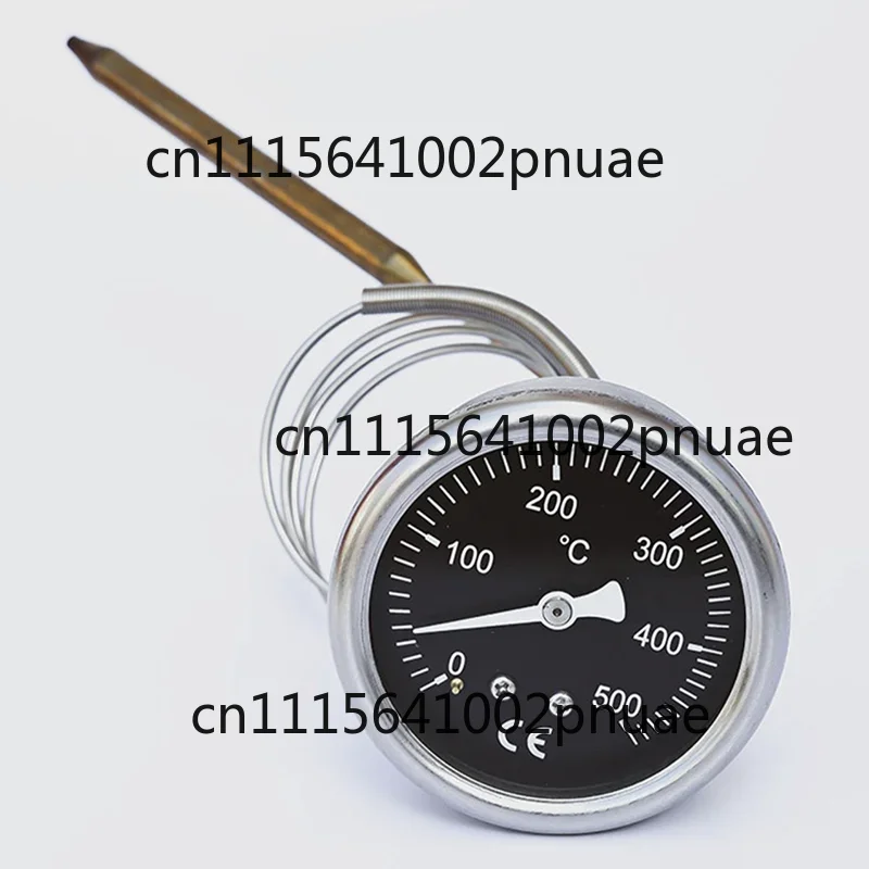 Temperature Display Metal Plate Thermometer High Temperature ResistancePizza Oven 304 Stainless Steel Thermometer Pointer