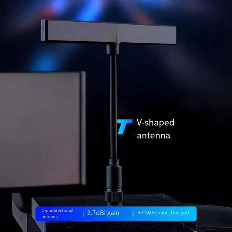 Antenne directionnelle du T-antenne 915/868Mhz de Bandit RP-SMA l'antenne d'embauche élevée de gain élevé de longueur de 80 millimètres