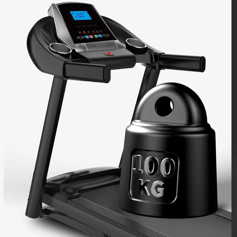 Wholesale of small indoor fitness equipment for household use, electric gift treadmills, B5 foldable treadmills