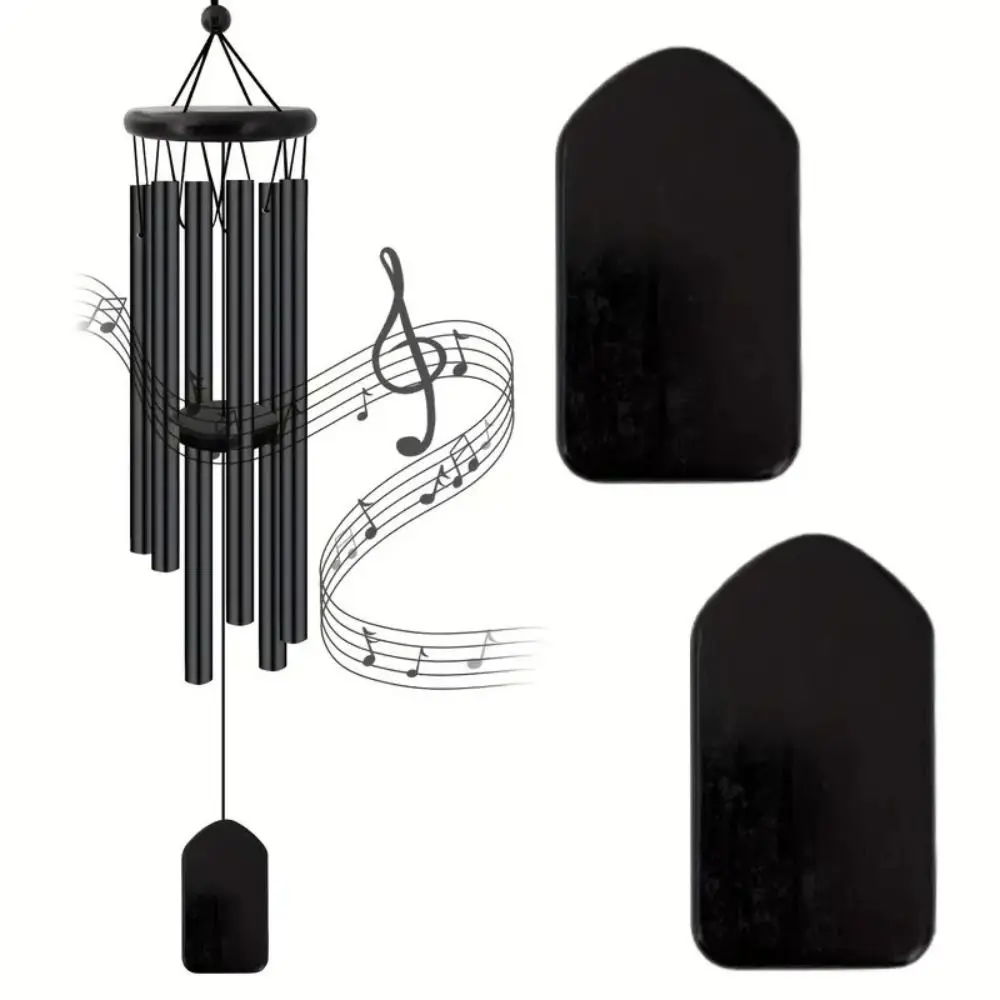 Outdoor Deep Resonance Wind Chimes DIY Creative Garden Yard Decoration Retro Serenity Bell Lucky Pendants