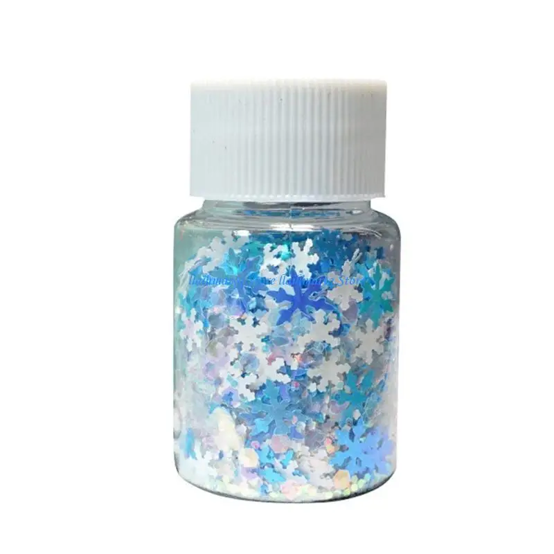 573B Flakes Snowflakes Shiny Sequins Chunky DIY Art Resin Fillers