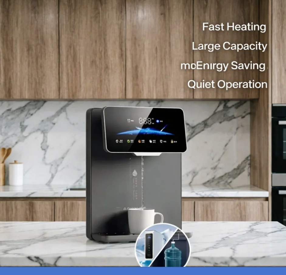 CHIGO 220V Wall Mounted Tankless Instant Hot Water Dispenser 3S Fast Heating Pipeline Machine New Model LYH
