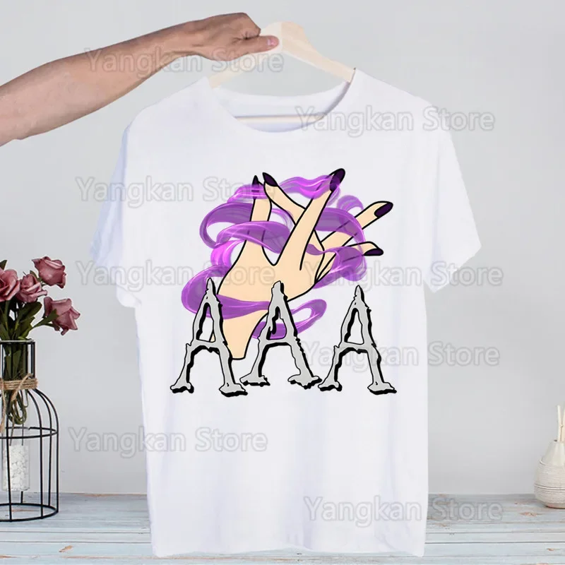 Agatha All Along Men Hip Hop Streetwear Print T Shirt Harajuku TShirts Short Sleeve Fashion Casual T-Shirt Tops Tees