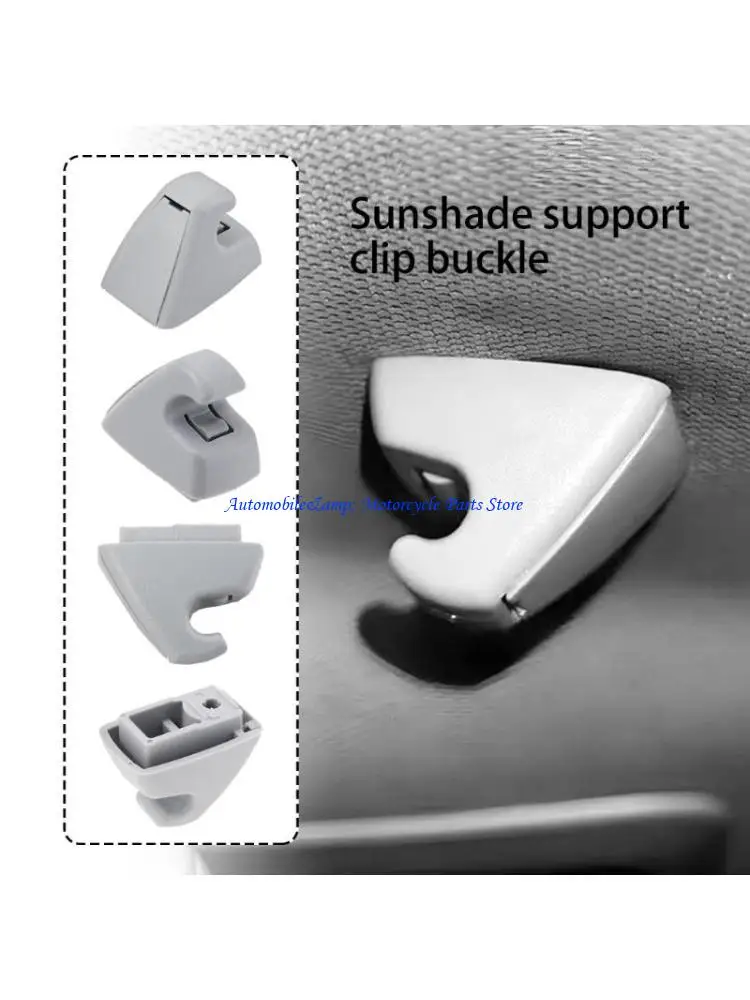 

H7BD 1 Pair Sun Visors Bracket Hook Clip Retainer Sun Visors Support Clip Holder 95994975 Replacement Accessories