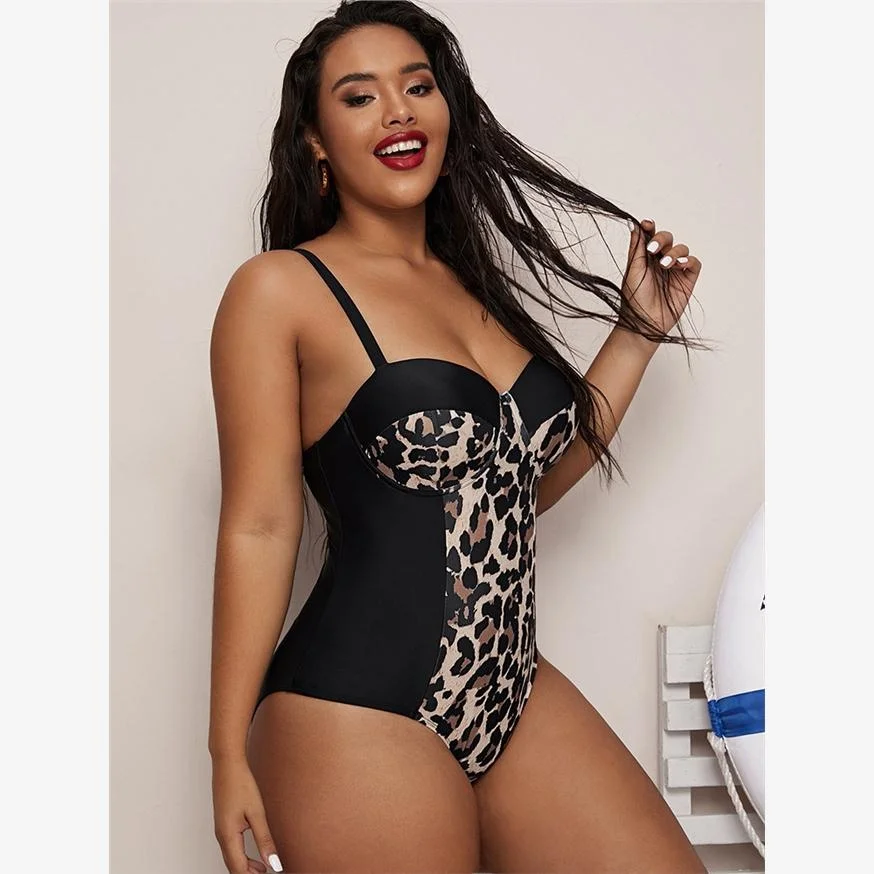 

2023, женский цельный купальник-бикини со стальной чашкой и леопардовым принтом, брендовый спортивный купальник iang, принадлежности для фанатов, купальный костюм