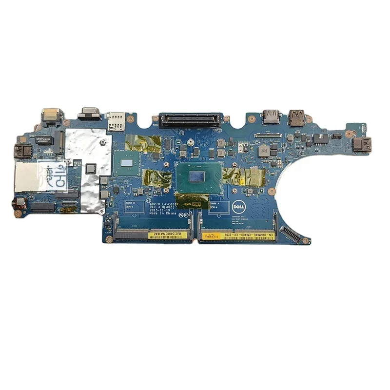 

CN-02MMKG 2MMKG E5470 Mainboard FOR DELL Latitude 5470 Notebook Laptop Motherboard I5-6300HQ LA-C831P 02MMKG