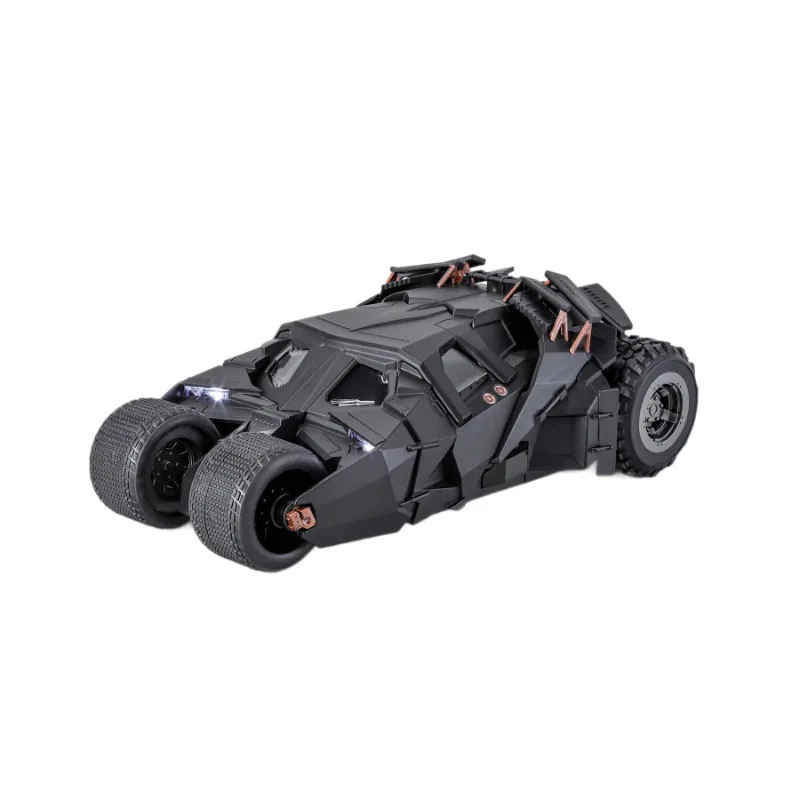 1:24 Bat Dark Knight Spray Alloy Car Model Simulation Chariot Ornament Children's Toys Gift Wholesale