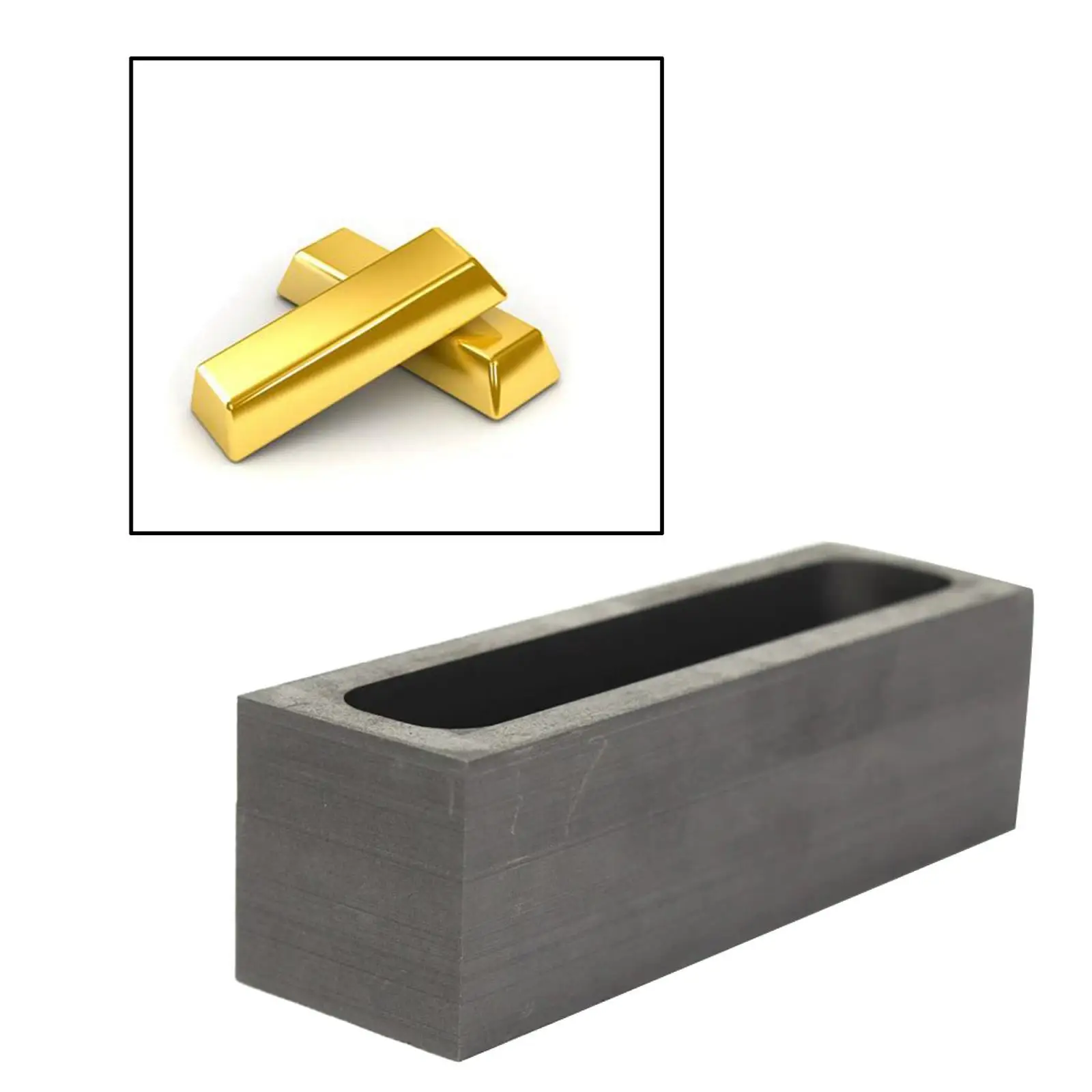 Graphite Ingot Melting Casting Mold for Gold Non-Ferrous Metal