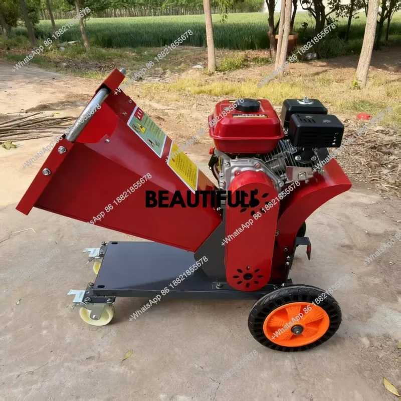 

Fruit Orchard Pruning Tree Branch Shredder Garden Campus Greening Property Management Mobile Multi-power Shredder