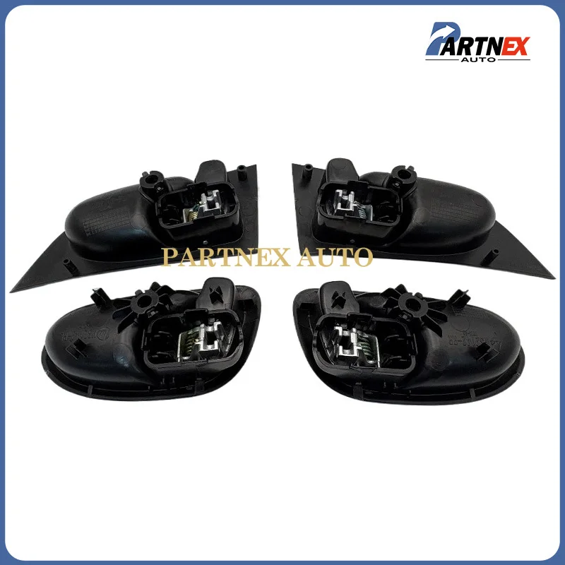 4Pcs Car Inside Interior Door Handle For Nissan Primera 2002-2008 80671AV600 80670AV600 82671AV600 82670AV600