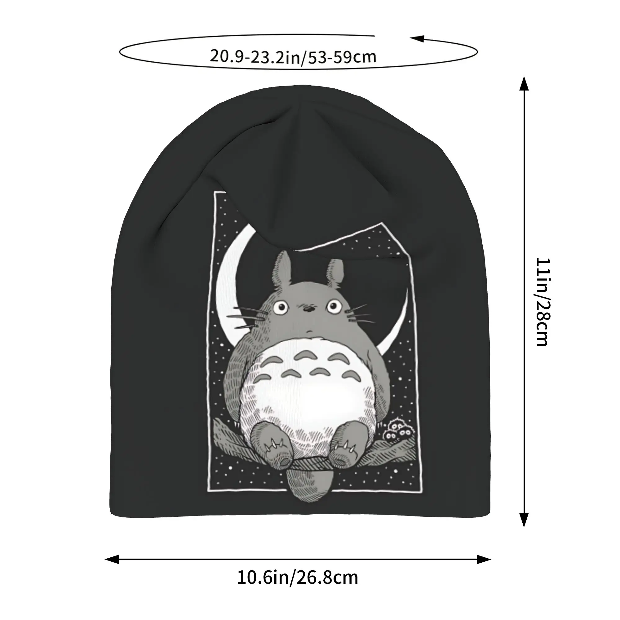 Anime My Neighbor Totoros Hat Fashion Caps Men Women  Skullies Beanies Ski Caps Soft Bonnet Hats