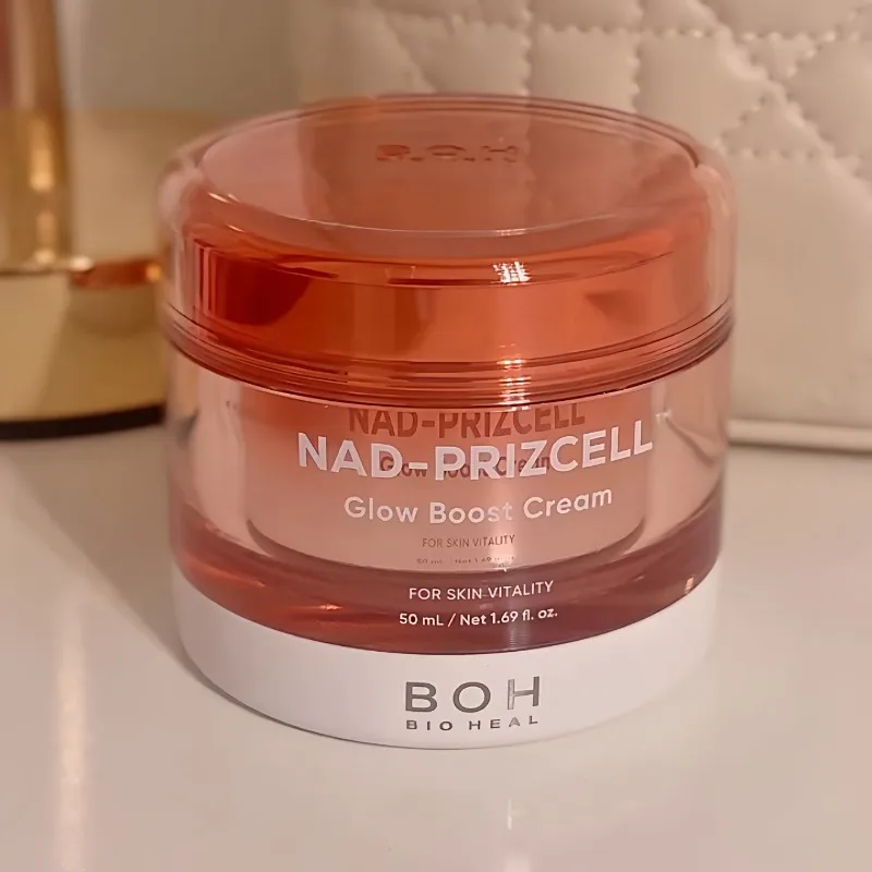 Korean Skincare BOH NAD Capsule Energy Essence Serum Moisturizing Brightening Facial Cream Hydrates Improve Dull Skin Tone