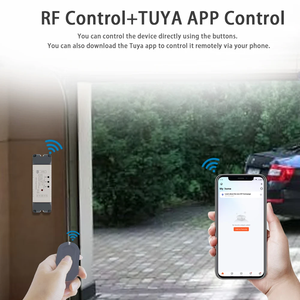 Tuya DC AC 12V 24V 32V 220V WiFi Commutateur Relais Maison Intelligente Télécommande Wifi Inching Module Moteur Commutateur De Rideau Fonctionne Avec Alexa