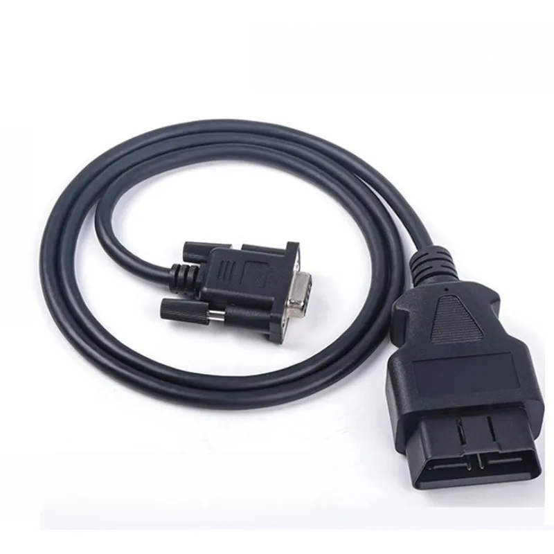 OBD2 Male to 6 DB9 Female Ports Cable, Serial RS232 Diagnostic Gateway Adapter Cable for Car OBD Diagnostic Tool