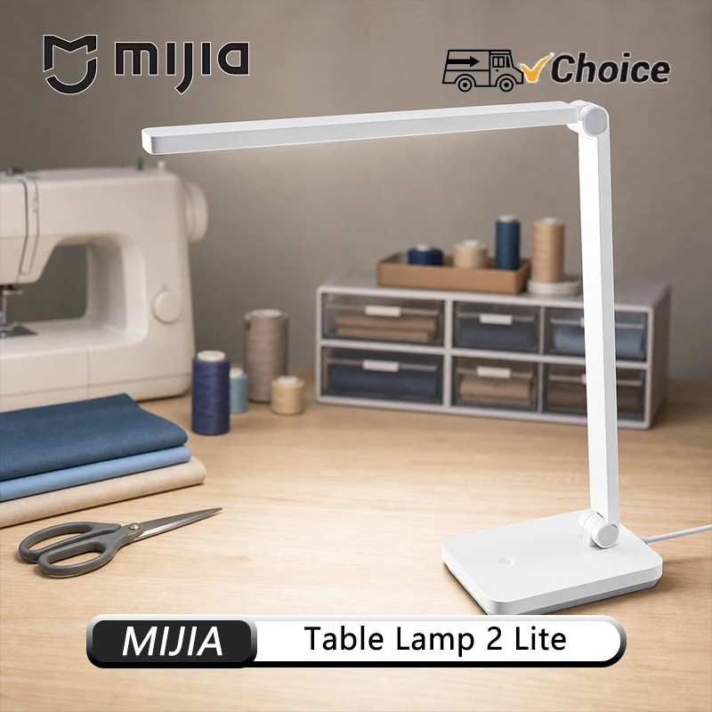 NEW MIJIA Desk Table Lamp 2 Lite RA90 Folding Eye Protection 3-Gear Dimming Color Rendering Light Bedside Night Lamp CN