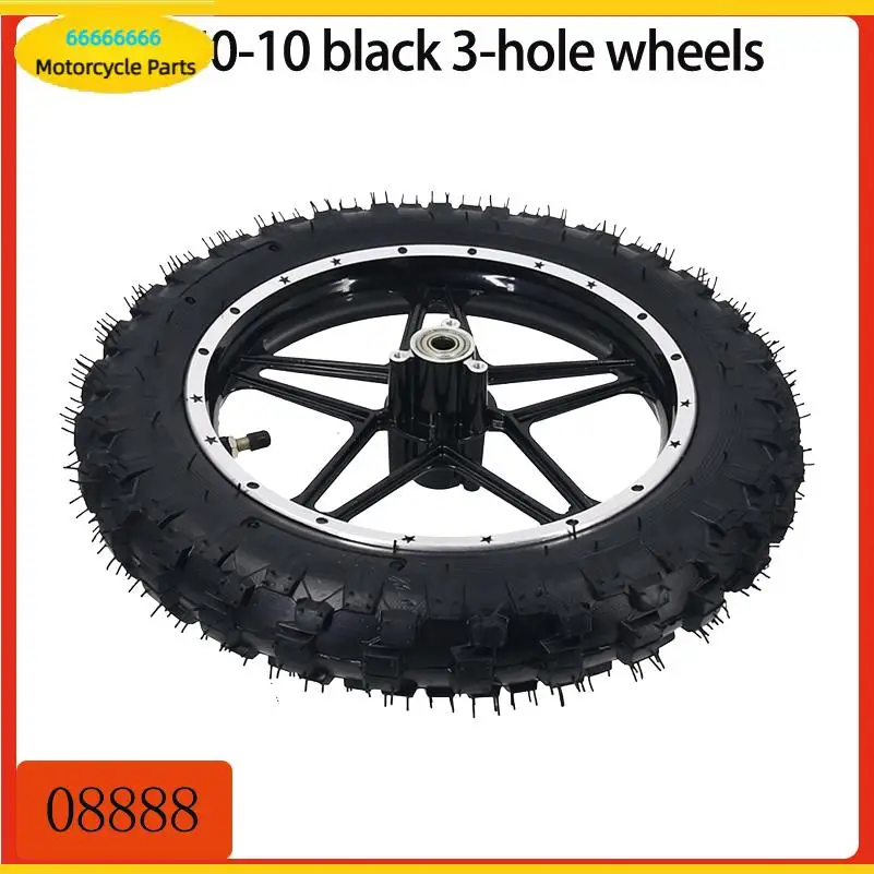 2.50-10 inflatable tires with wheels suitable for motorcycle modification accessories