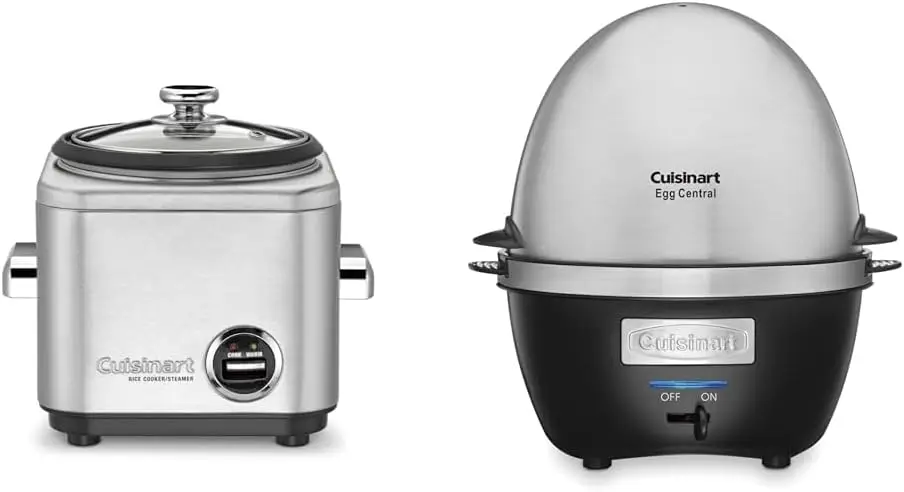 

CRC-400P1 4 Cup Rice Cooker, Stainless Steel Exterior & Egg Cooker, normal, Brushed Stainless Steel