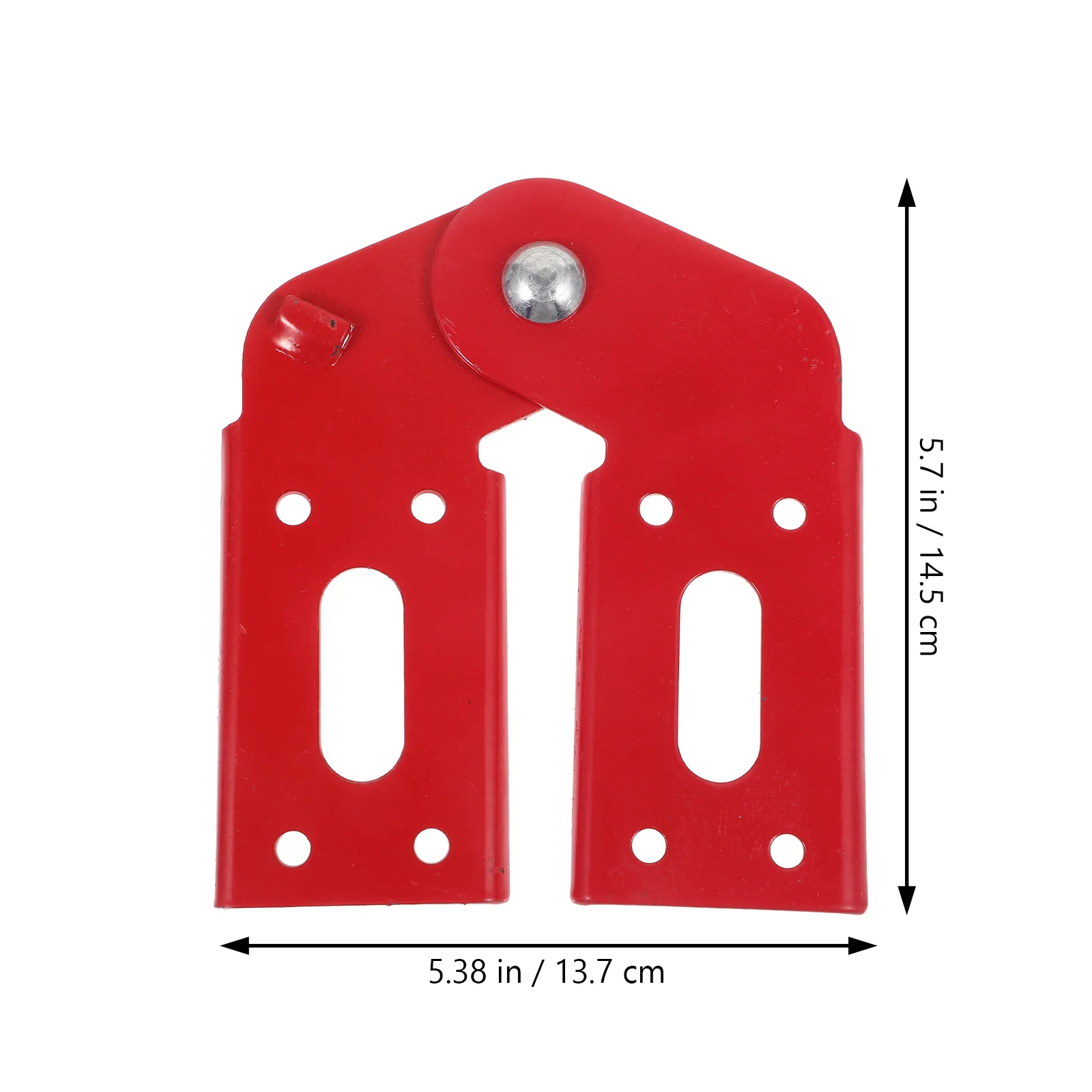 2pcs Red Folding Step Hinge For Attic Attachment Ladder Ladder Hinge Replacement Kit Joint Connector Loft Support Parts