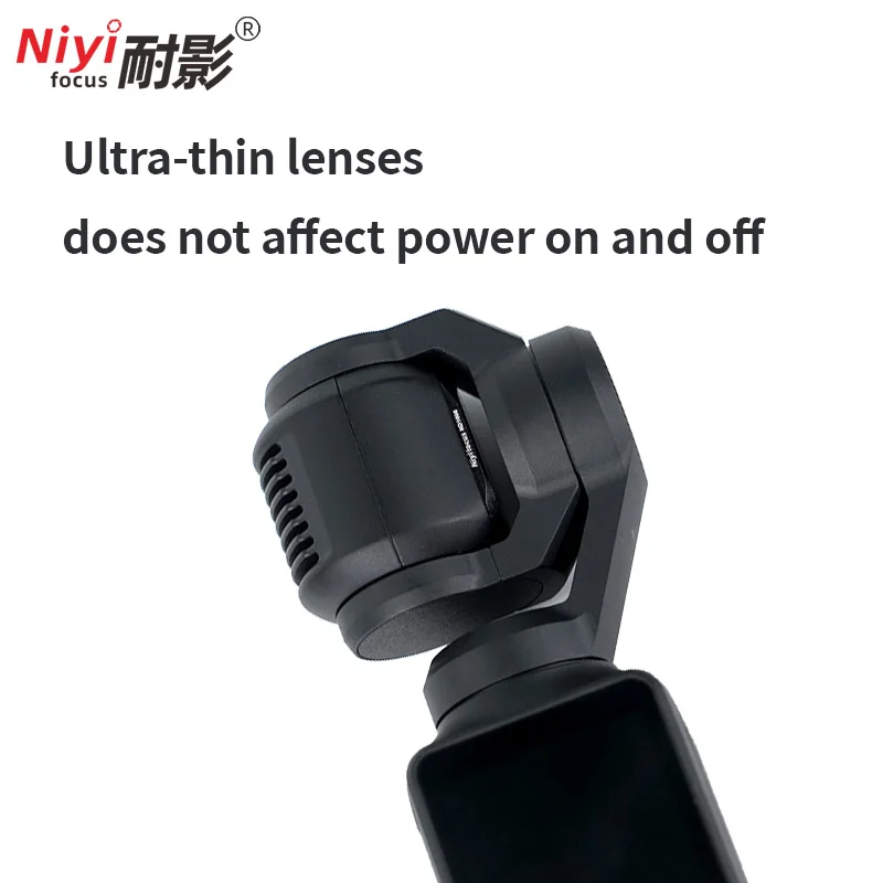 Magnetic Camera Filter For DJI OSMO Pocket 3 Pocket4 1/4 Black Diffusion Light Pollution Reduction UV CPL ND Variable Adjustable