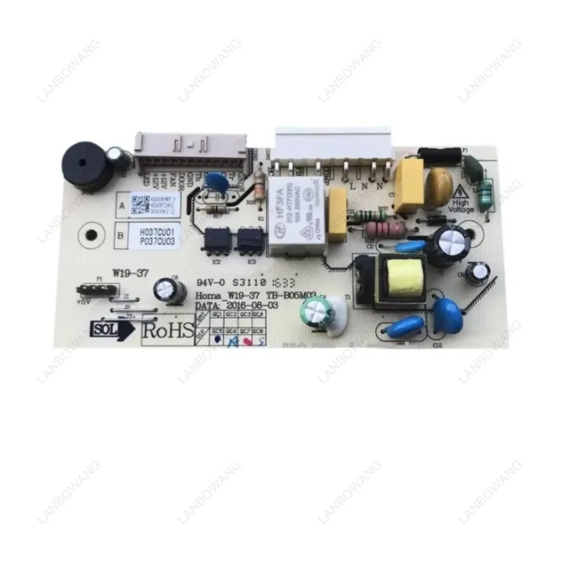 New Refrigerator Control Circuit PCB W19-37 W19-37A Replacement Motherboard Spare Parts For Homa Fridge Freezer