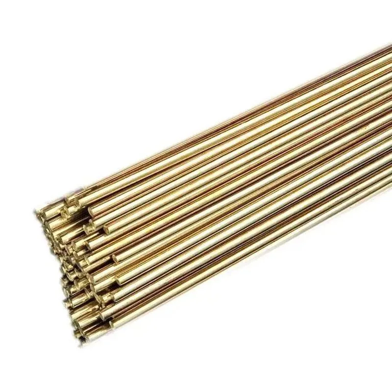 

4Pc d2×500mm Brass Welding Rod High Precision 0.005mm Tolerance for Mold Aviation Accessory Welding