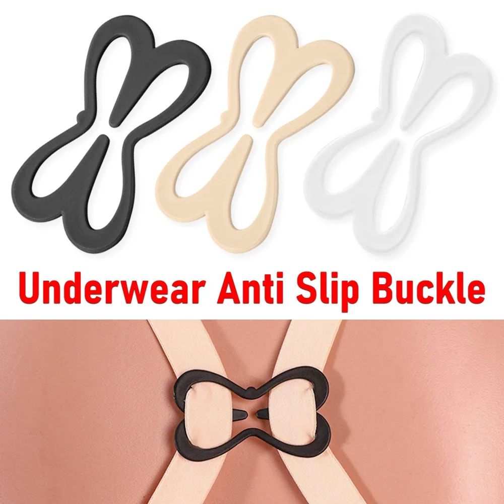 Invisible Underwear Anti Slip Buckle Transparent Adjustable Shoulder Strap Fixator Underwear Anti Slip Shoulder Anti Slip