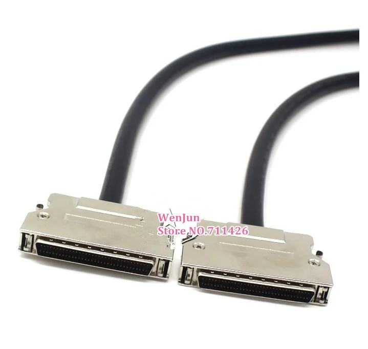 SCSI HPDB68 Male/male Data Cable SCSI68P Male to SCSI68P male Power Cable SCSI DB68 pin Connector  Cable