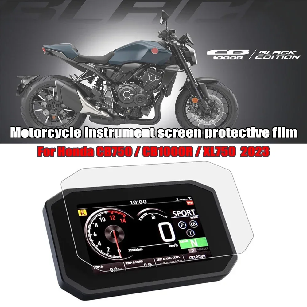 For Honda CB1000R 2021-2023 CB1000R Black Edition 2023 Instrument Protection Film Dashboard Screen Protector