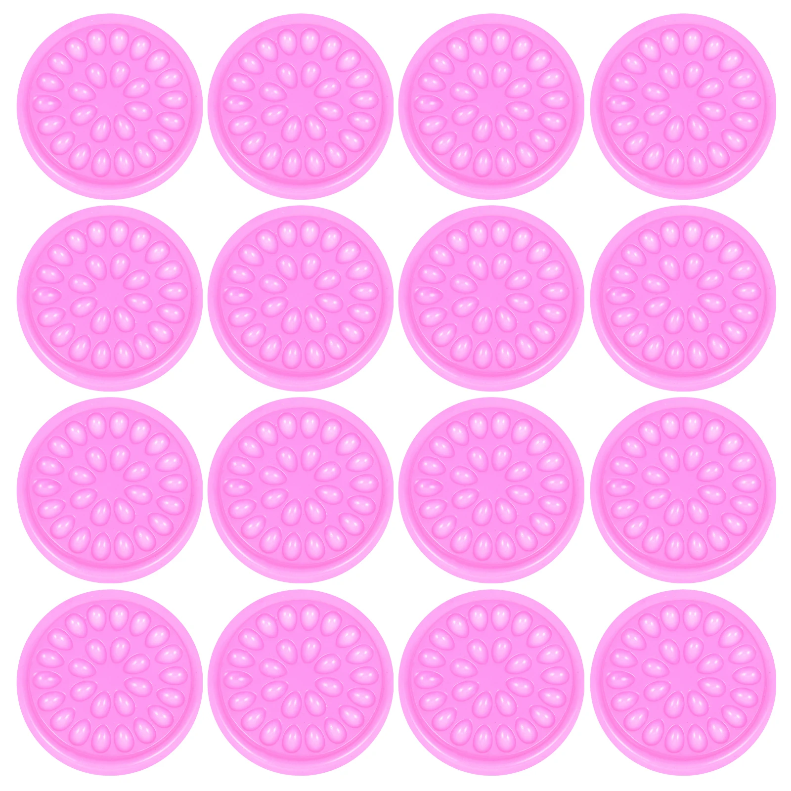 

100 Pcs Eyelash Glue Spacer for Lashes Extension Plates Pad Eyelashes Gasket Grafting Holder PVC Supply Adhesive Supplies