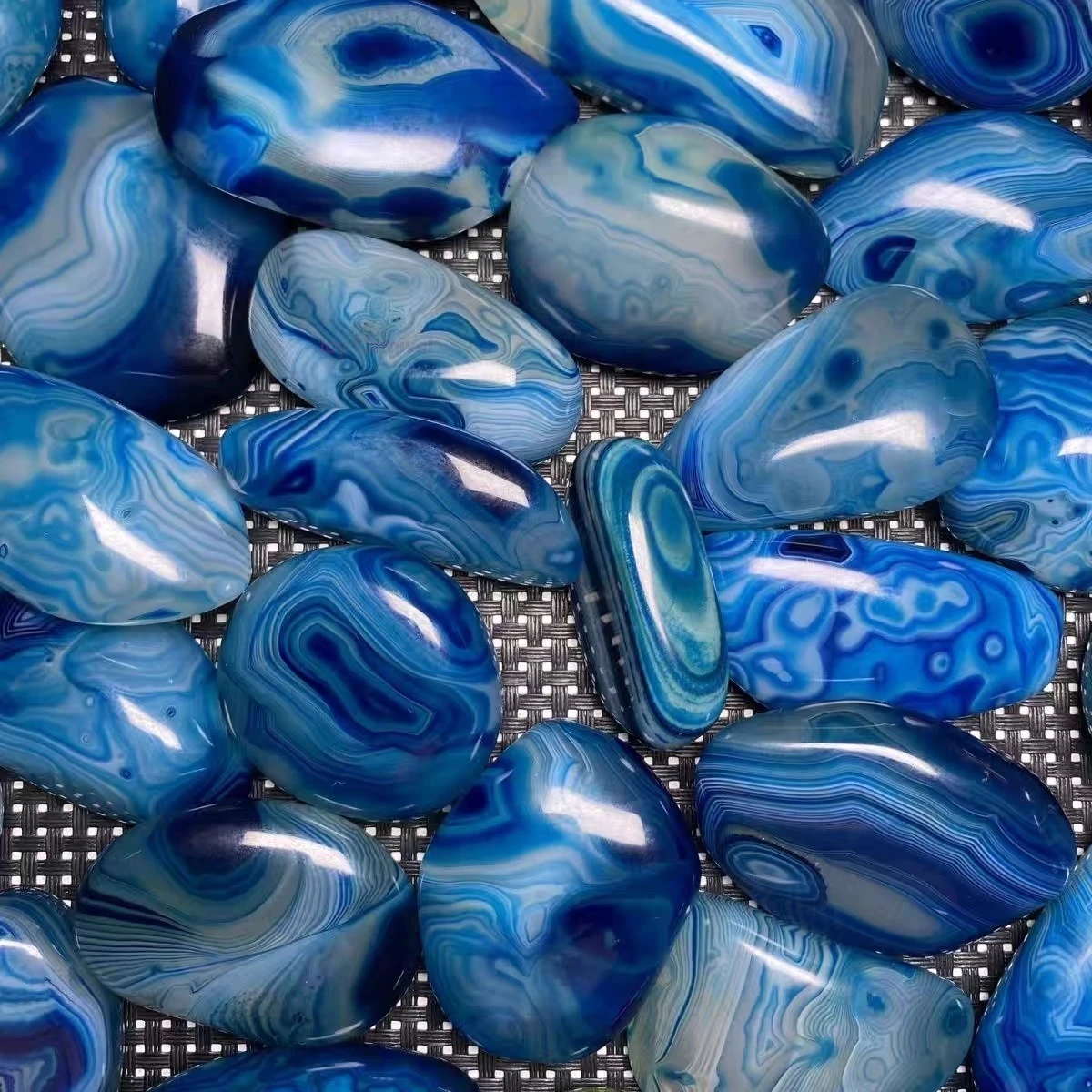A gem stones uthentic Agate Rough Stone - Polished & Perfect for Crafts cuarzos piedras naturales