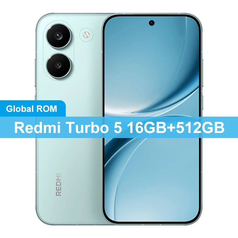CN Global ROM Redmi Turbo 5 256GB/512GB Dimensity 8500-Ultra 6.59
