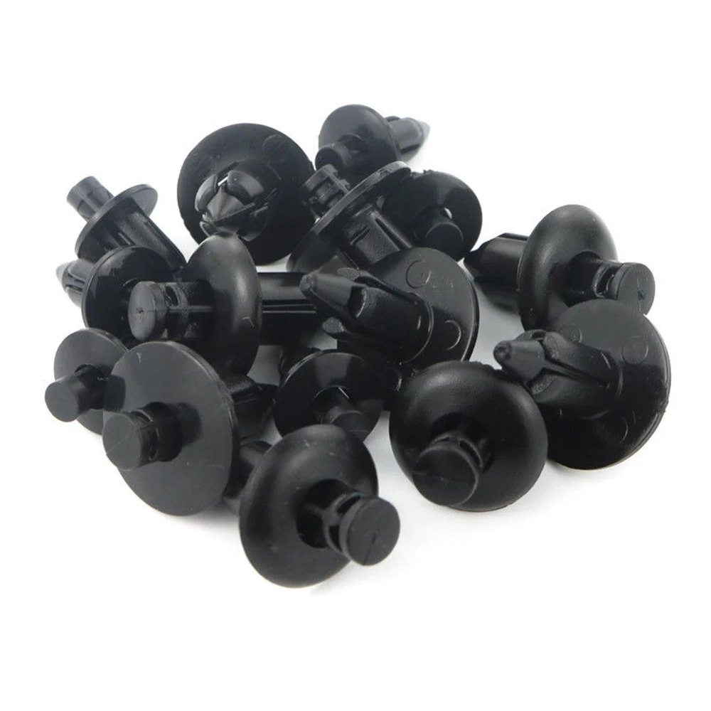 20pcs Universal Motorcycle Push Pin Rivets 6/7/8mm Plastic Fairing Clips Fastener Kit for Honda Yamaha Suzuki Kawasaki Repair