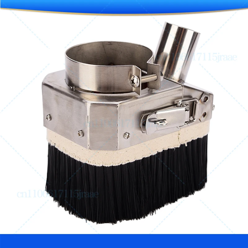 65MM 80MM stainless steel materials cnc dust cover collector cnc machine accessories for 0.8KW/1.5KW/2.2KW spindle motor