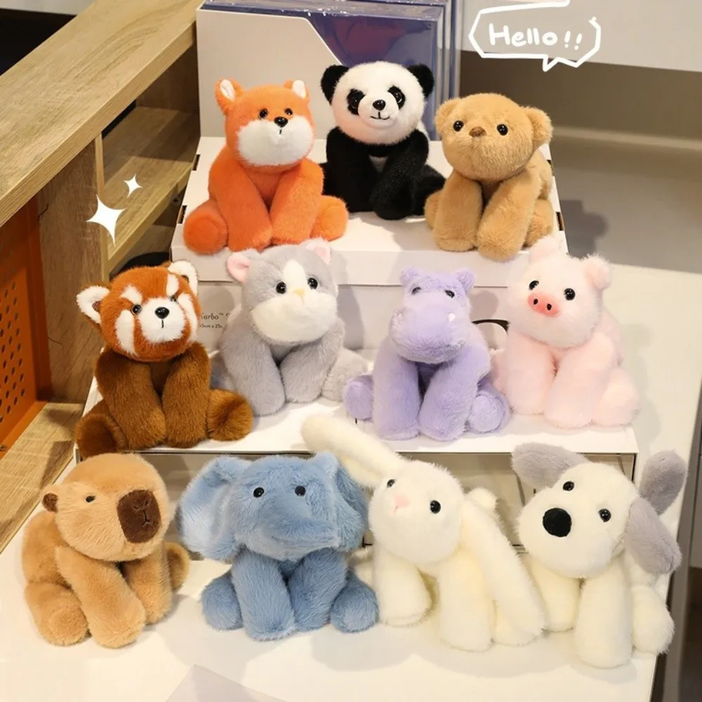 

Desktop Decoration Animal Plush Animal Doll Pet Cute Little Rabbit Plush Toy Elephant Soft Cat Plush Toy Kids Holiday Gifts