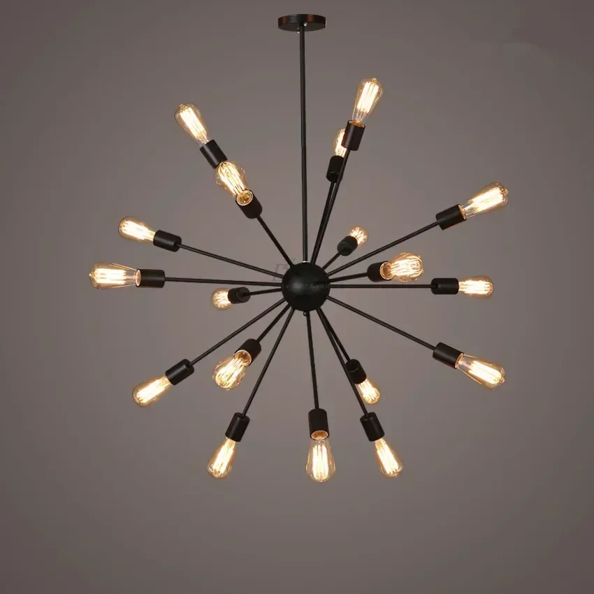 Satellite Pendant Lights Retro Loft Personality lustres de sala Vintage Pendant Lamps Restaurant Bar Light Fixtures luminaire