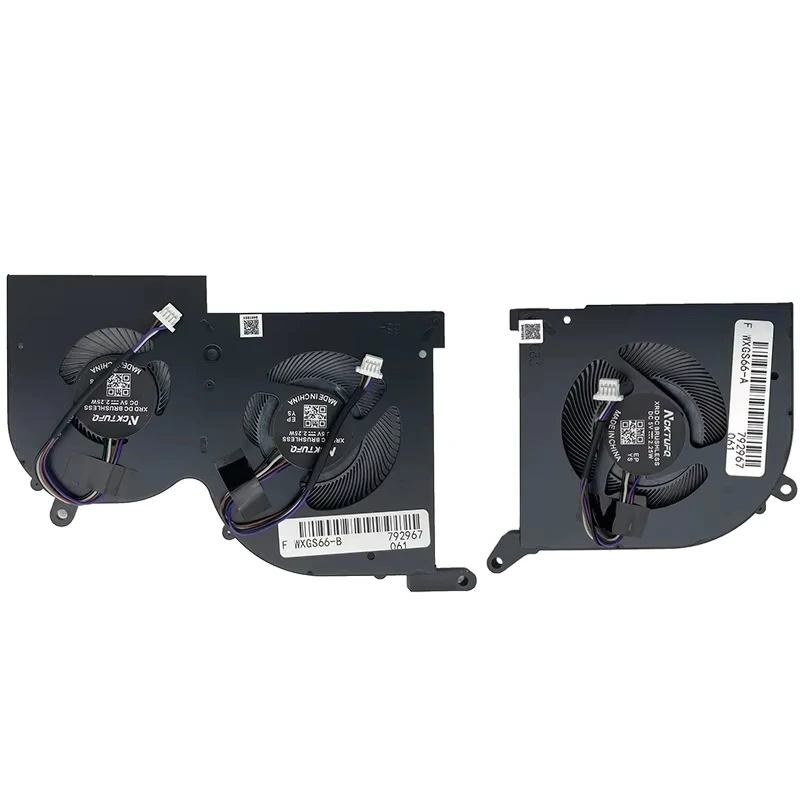Laptop CPU GPU Cooling Fan For MSI GS66 WS66 P66 MS 16V1/16V2/16V3/16V4/16V5 10SD 10UG 10UH 10SE 10SF 10SFS 10SGS 11UG 11UE 11UH