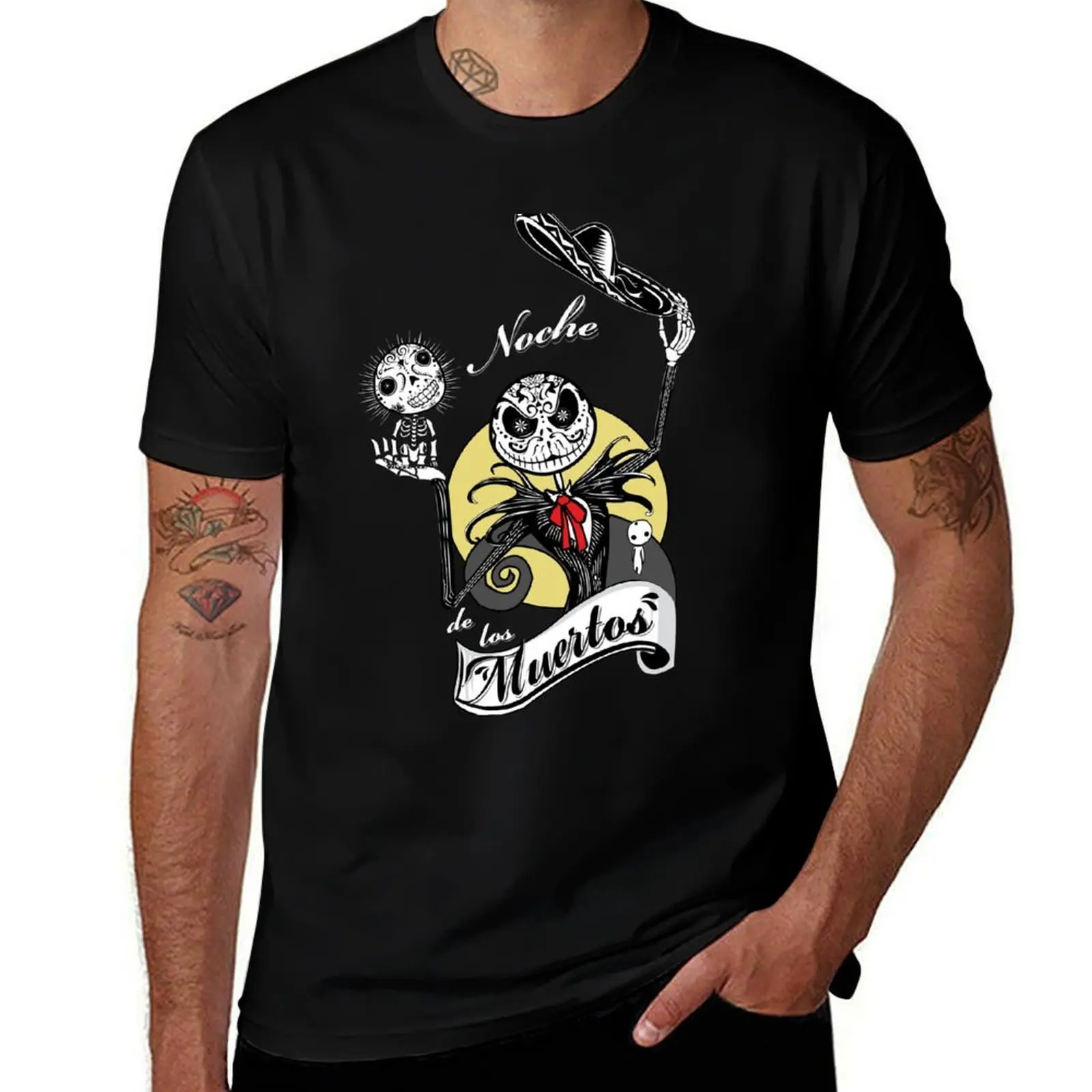 Noche de los Muertos T-Shirt man t shirt luxury g man t shirts for men T-Shirt