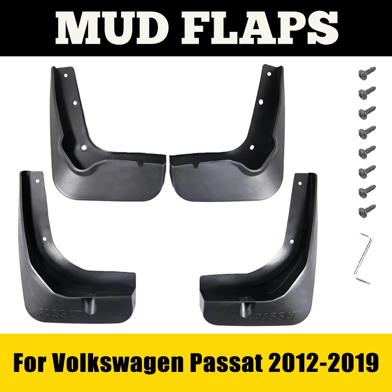 

Mudguard For Volkswagen VW Passat NMS A32 A33 2012-2019 Fender Baffle Mudflap Mud Guard Splash Flaps Car Accessories Auto ABS