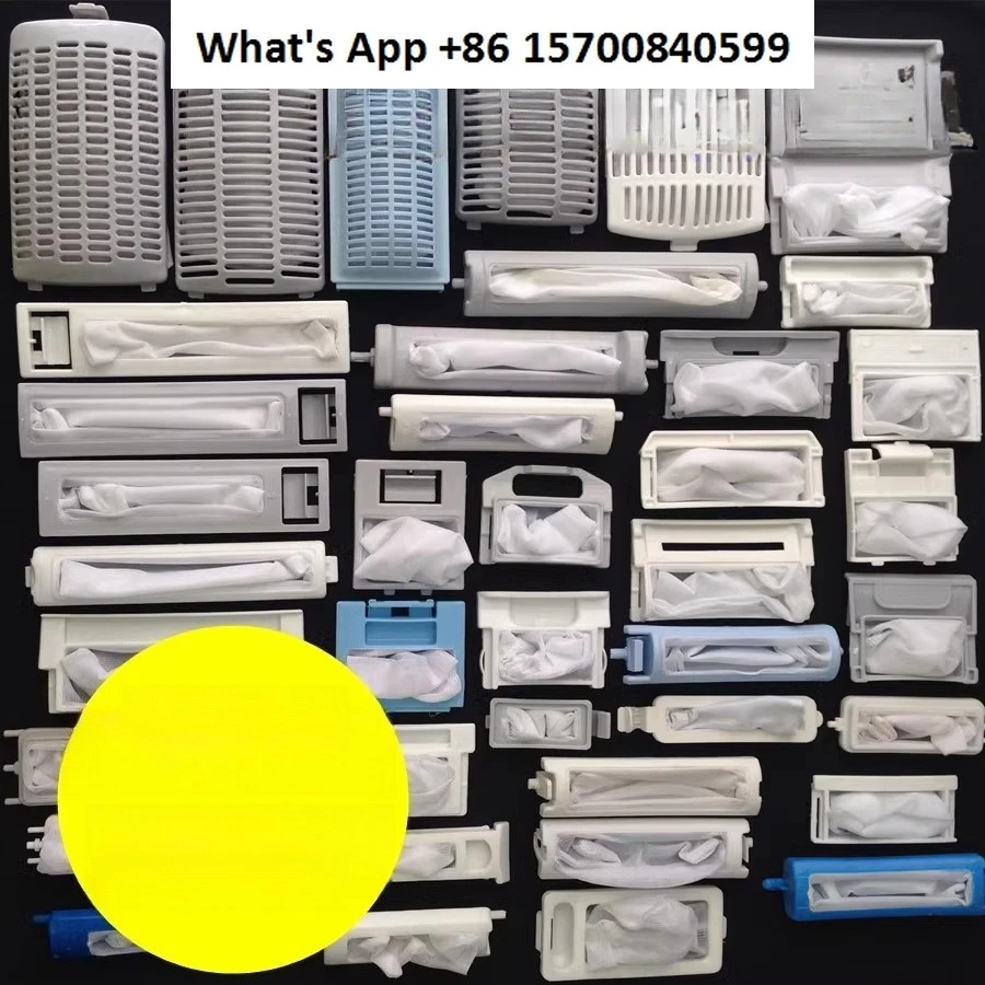 Various Washing Machine Filters Accessory Bag Pocket Box Hair Remover Compatible with Different Models
