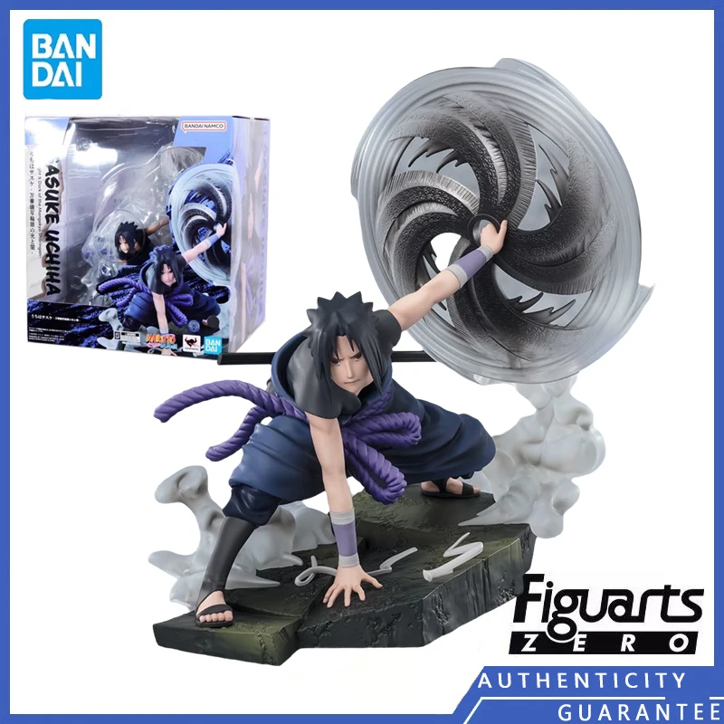 

[In stock] Bandai Figuarts ZERO FZ Naruto Uchiha Sasuke Mangekyo sharingan Kaleidoscope Copy Wheel Eye Figure Model Toy