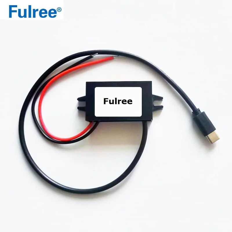 12V 24V 36V 48V to 5V Mini Micro USB C DC Step Down Power Converter 12 Volt to 5 Volt DC Buck Car Charger USBC Connector Type-C