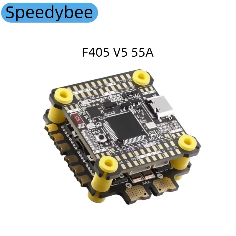 SpeedyBee F405 V5 FC&ESC Stack 55A OX32 30x30mm for RC FPV Multirotor instock