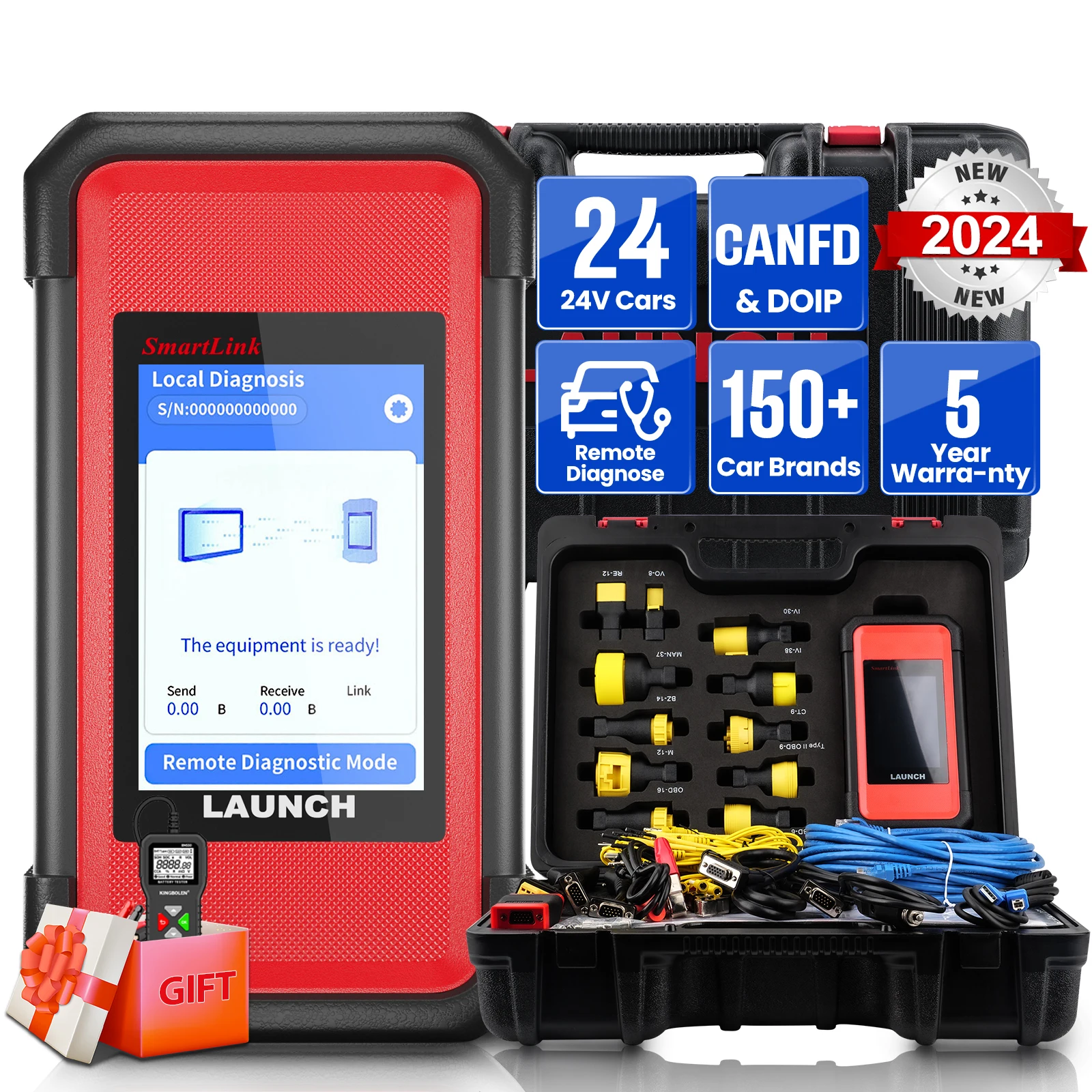 LAUNCH X431 SmartLink C 2.0 – Najlepszy narzędzie diagnostyczne do pojazdów ciężarowych i maszyn budowlanych