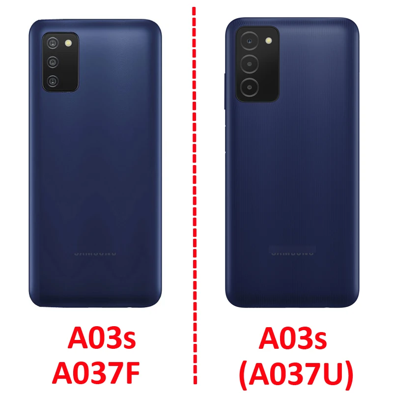 For Samsung Galaxy A03s A037 A037F A037U Phone SIM Tray Micro SD Chip Card Slot Drawer Holder Pocket Single Dual Parts Black