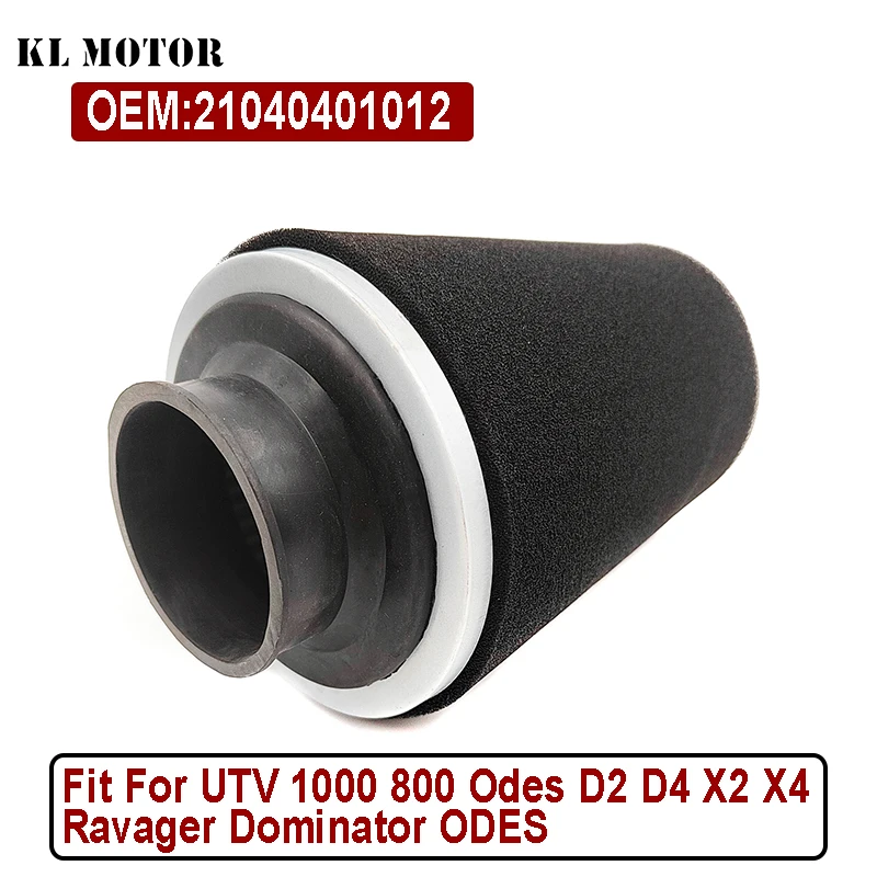 

Air Filter UTV 1000 800 Cone Odes D2 D4 X2 X4 Ravager Dominator ODES UTV 21040401012